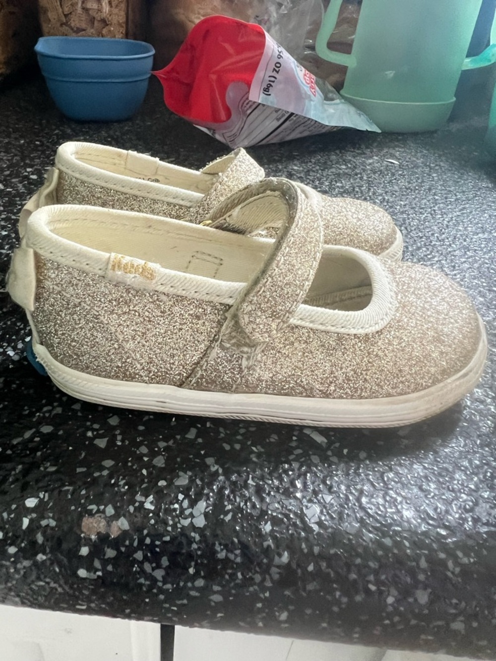 Kate Spade +Keds Sloane Crib Mary Jane Shoe